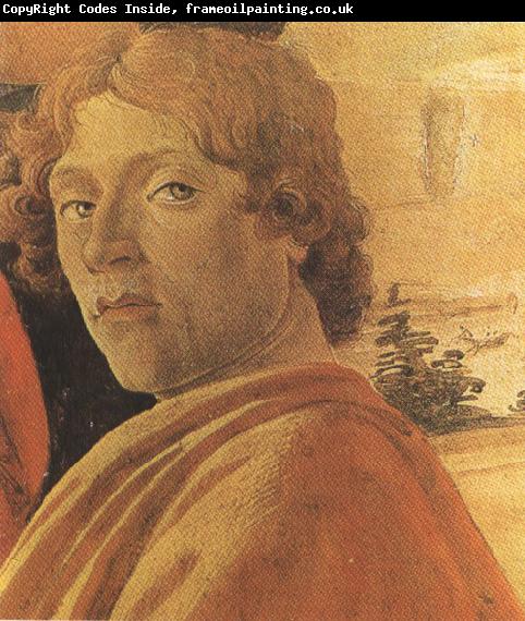 Sandro Botticelli Young man in a Yellow mantle (mk36)